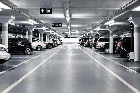 Parking garage cleaning