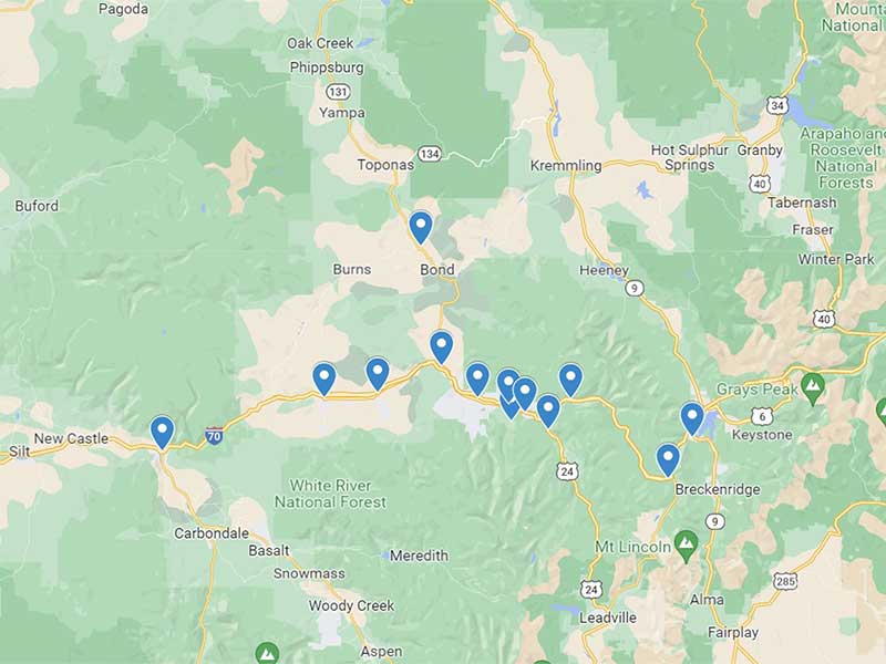 Service Area Map